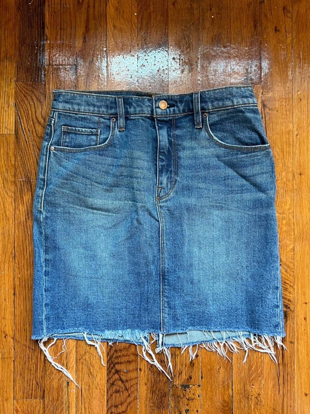 Hudson Denim Mini Skirt